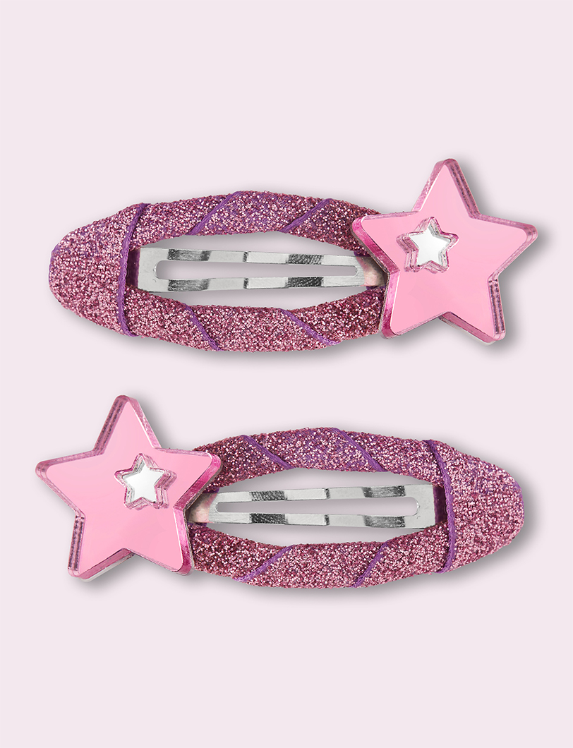 Double Star Hair Clips